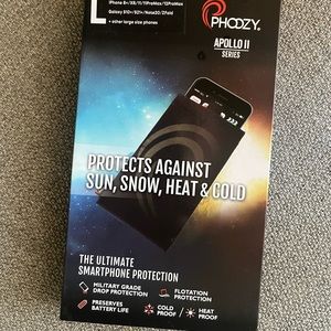 PHOOZY Apollo II Series Thermal Phone Case - Blackout - Large
